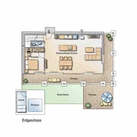 Villa Haus Am Mit Whirlpool Und Sauna Mietingen